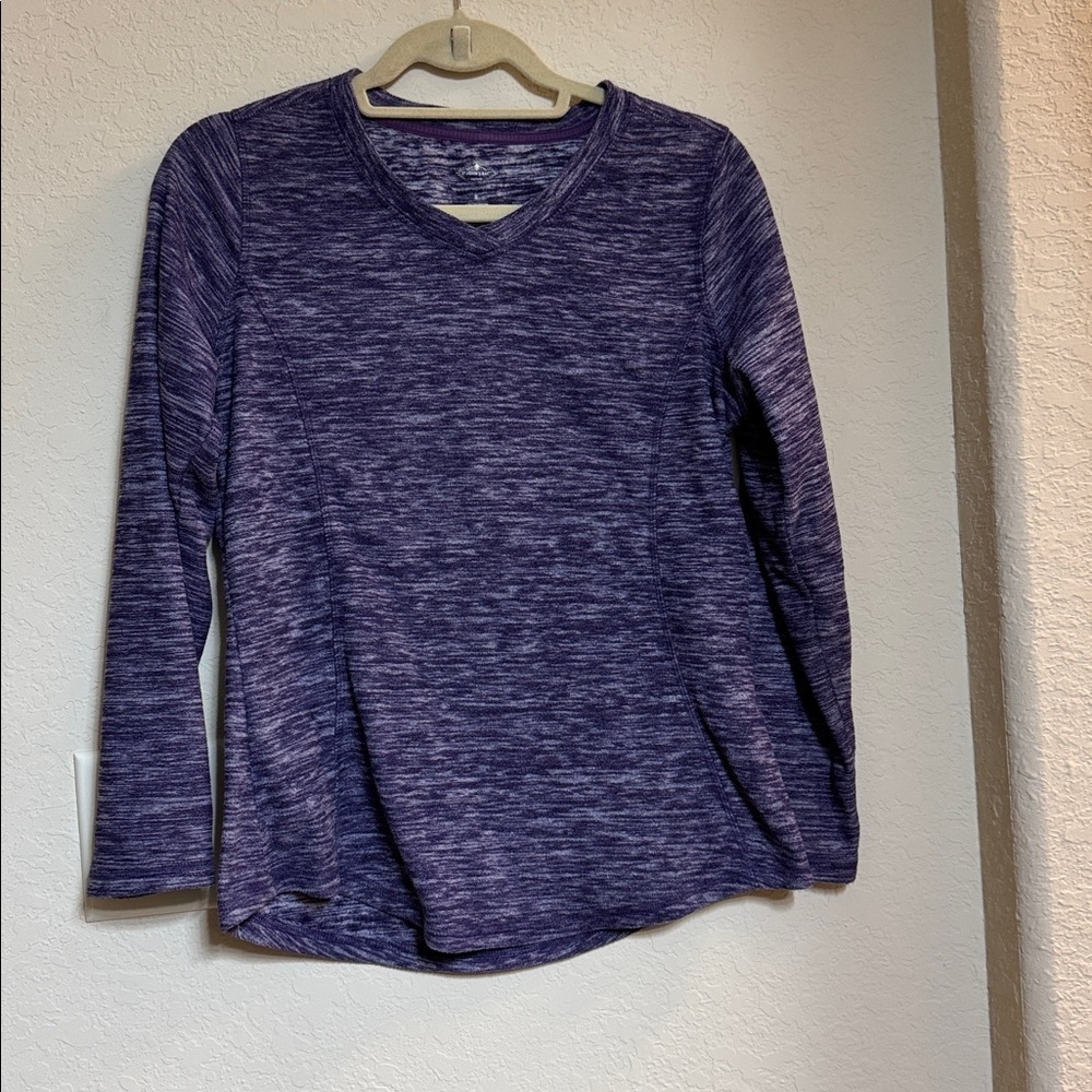 St. John's Bay Active Purple Women's Sweater Size S